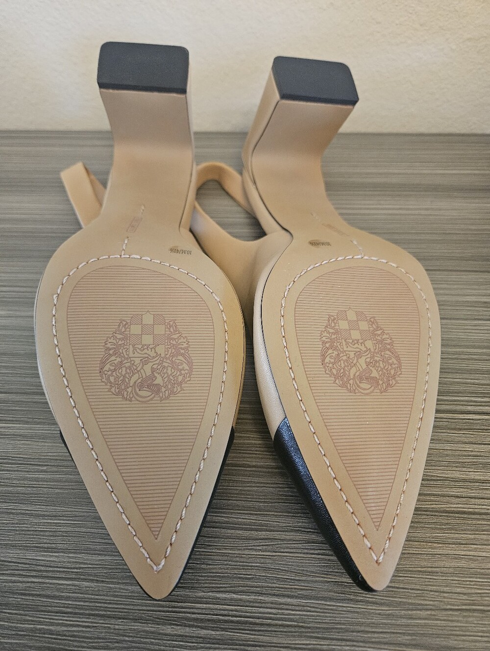 Vince Camuto Hamden Slingback Pumps Size 10 Pointed-toe slip-on block heels NWOT - Picture 2 of 10